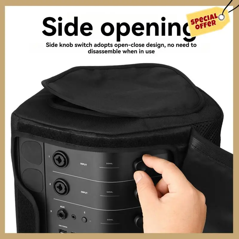 Стабильная производительность-для Bose S1 Pro + портативный чехол для динамика BT, пылезащитный сетчатый чехол, защитный чехол с ручкой, защитный клапан D