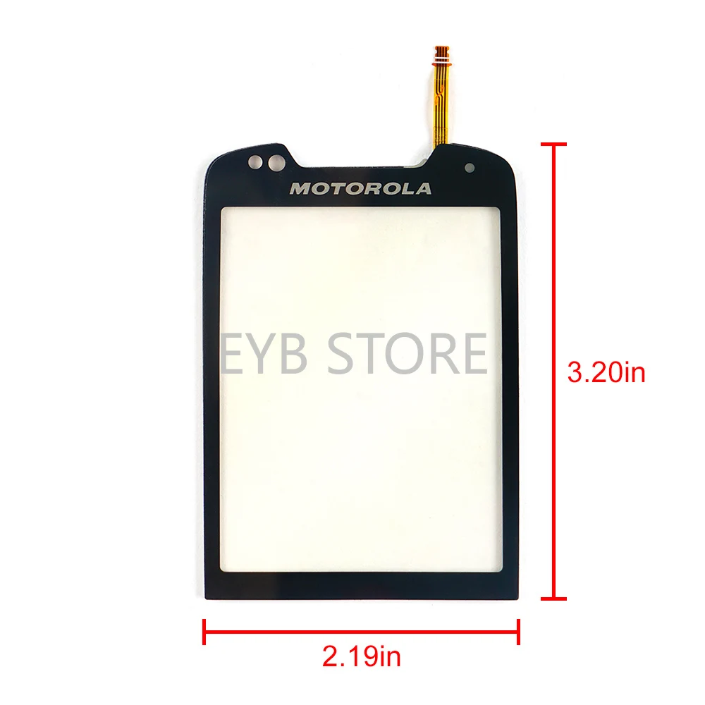 Tela sensível ao toque (digitador) para motorola symbol mc45 mc4587 mc4597