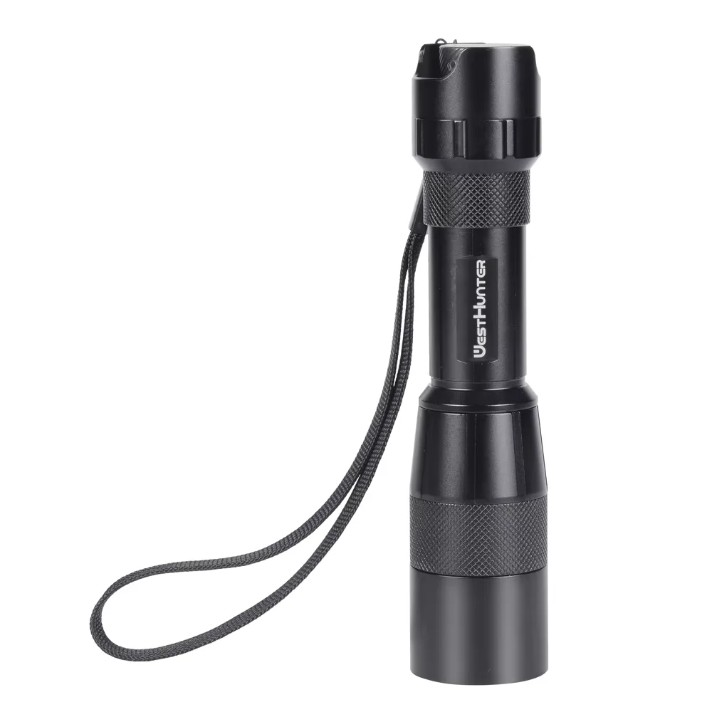 WestHunter IRT-2 Tactical IR Torch Long Distance 850nm 940nm Rechargeable Hunting Zoomable Flashlight For Night Vision