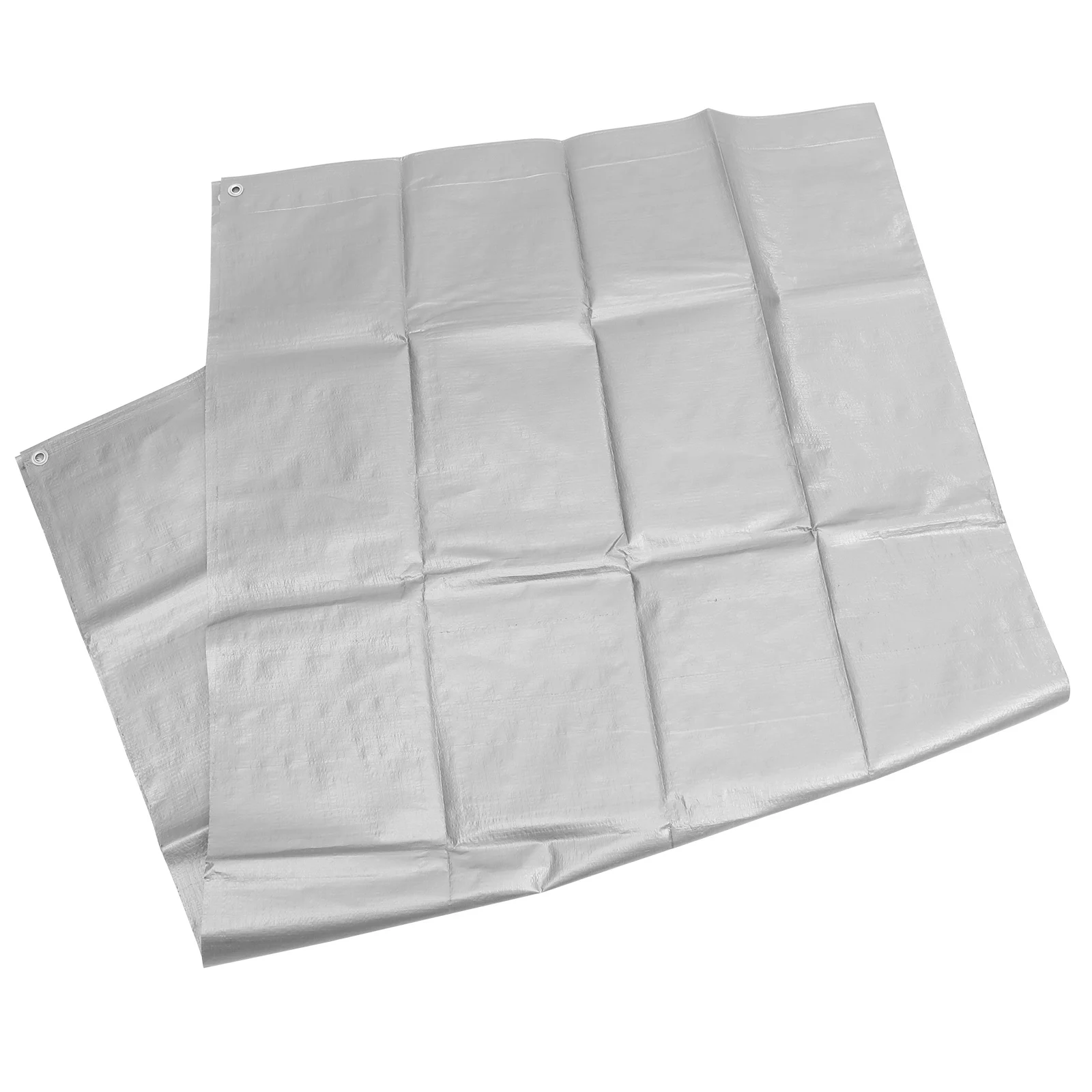 

Waterproof Shade Cloth 2m*2m PE Tarpaulin Camping Picnic Outdoor Gathering Protection Cloth Reusable Lightweight