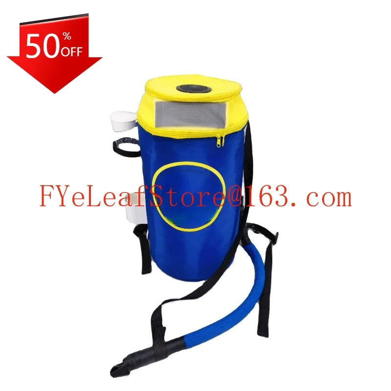 

Beverage dispenser backpack for coffee tea juice & beer vendor mobile dispensing system