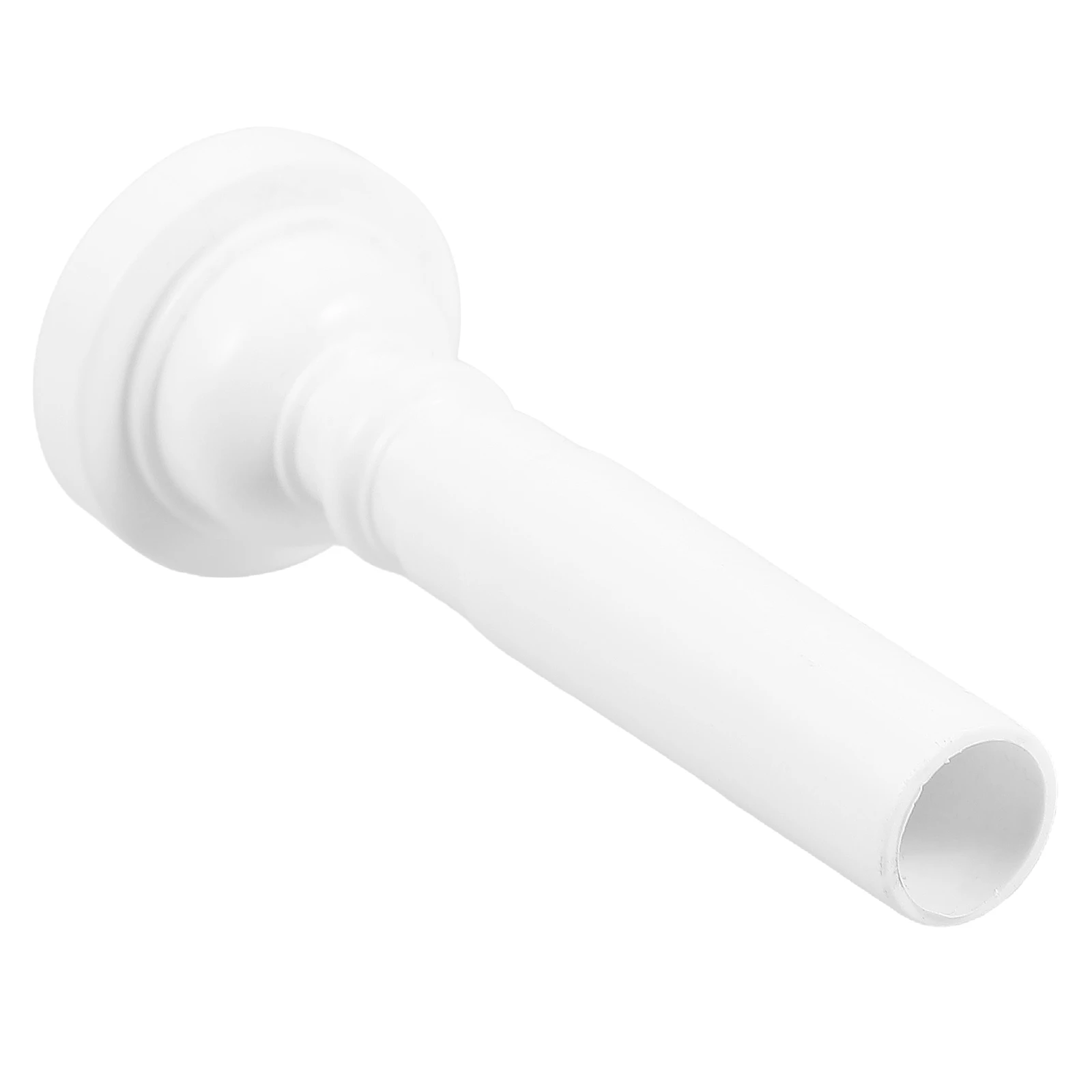 

Mouthpiece White Brass Instrument Accessories Beginners Professional Players Clear Tone Portable Practice Performance Horn