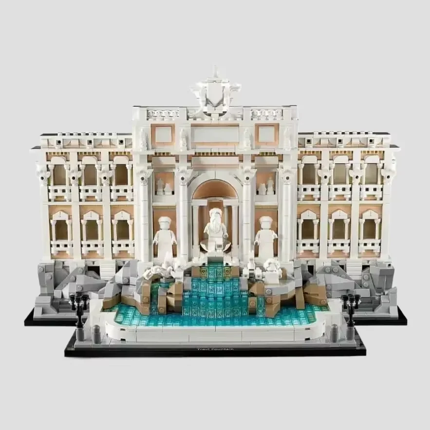 New MOC white Wishing Well street view model home decoration building blocks,  suitable for boys and girls holiday gifts view 4