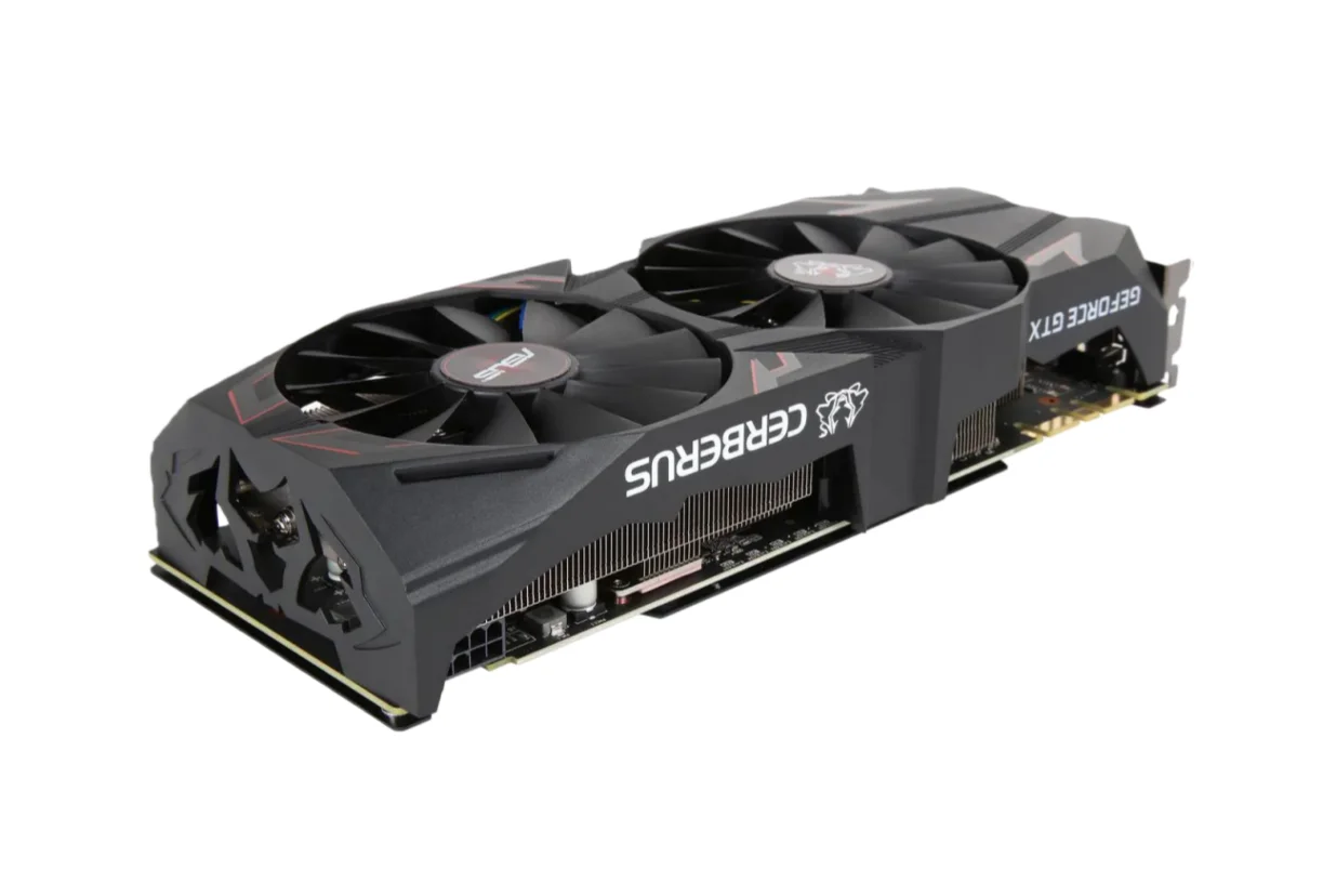 Placa de vídeo ASUS NVIDIA CERBERUS GTX 1070TI A8G SI 8GB GDDR5