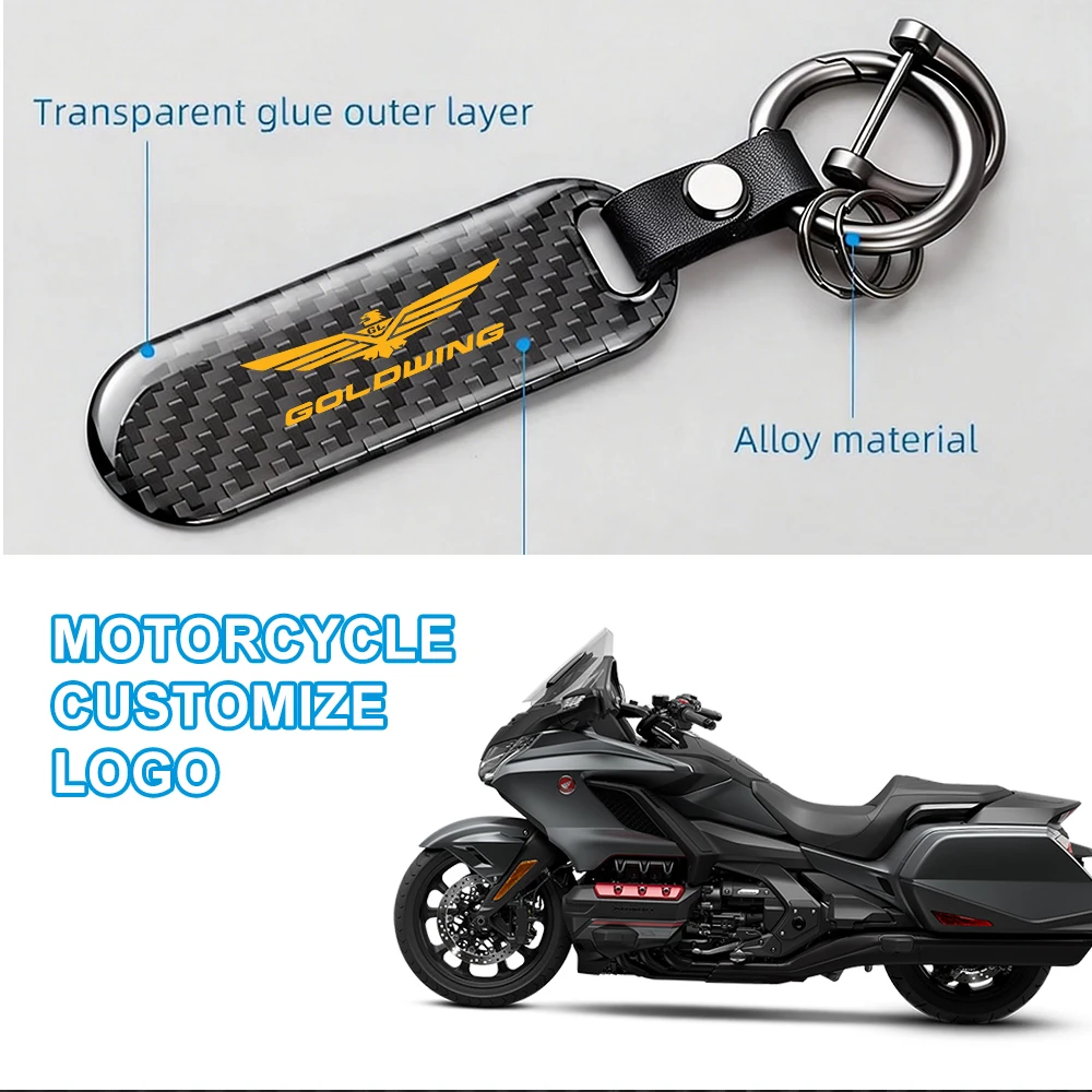 Llavero personalizado de lujo, caja de regalo de San Valentín para Honda Goldwing 1800, Goldwing GL1800, LG F6B Tour Tank, Goldwing1800