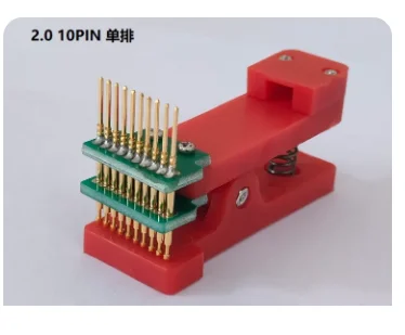 2.54mm spacing Test stand PCB clip Clamp Fixture fixture Probe pogo pin Download Program Burn 3P 4P 5P 6P 7P 8P 9P 10P Single/do