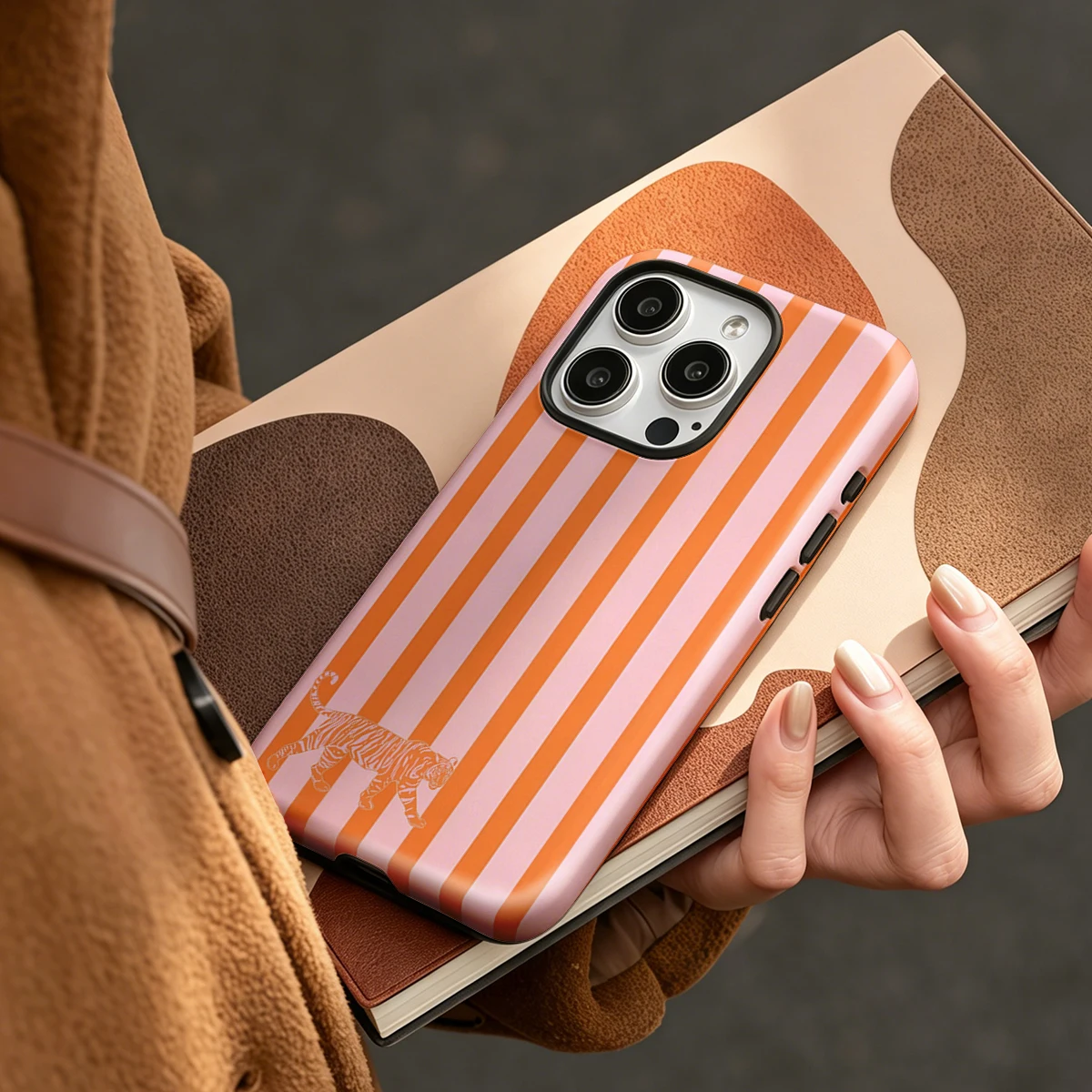 Capa de Celular Coreana para i - Phone Cases Orange avaliação e preço