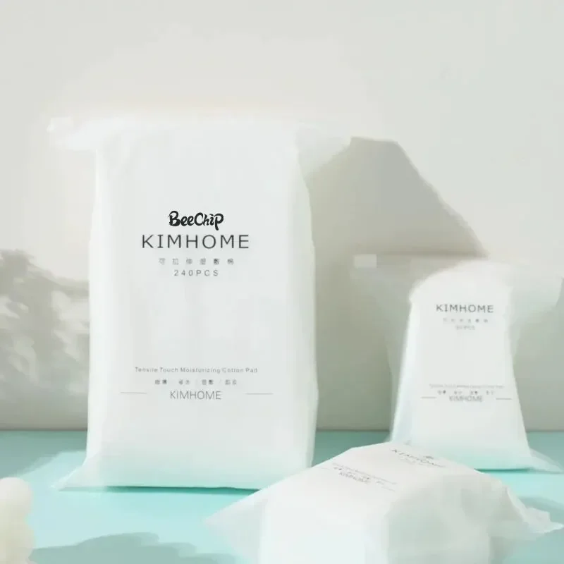 240PCS Tampone di cotone multifunzionale Cotone bagnato Speciale Estensibile Sottile Struccante Toner di cotone Maschera facciale Carta morbida e Sk