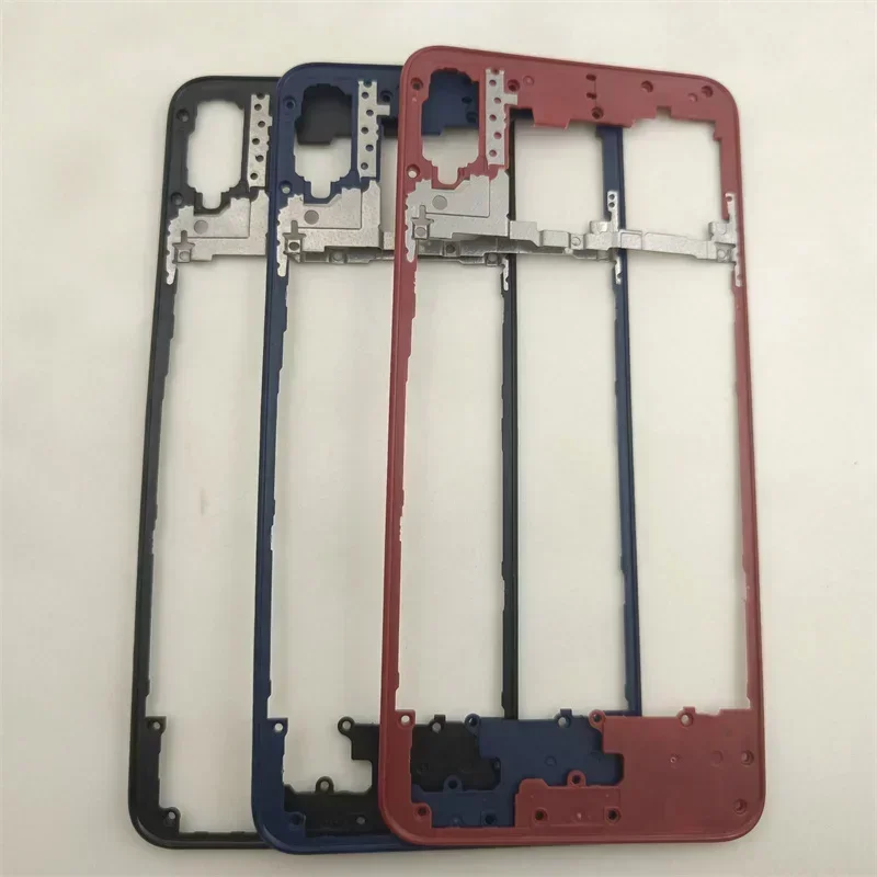 Front Bezel For Huawei Honor 8X Honor 10 Lite P Smart 2019 Mate 20 Lite Mate 20 Pro LCD Middle Frame Holder Housing Repair Parts