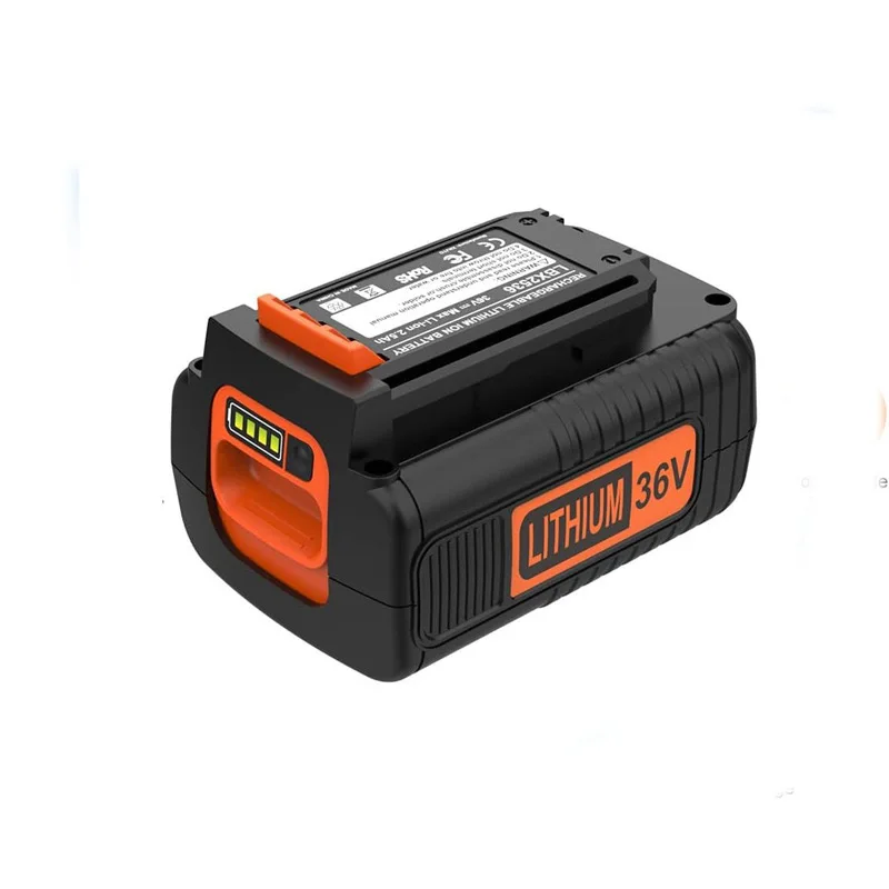 For Black&Decker 36V/40V 8000mAh Li-ion Rechargeable Power Tool Battery LBXR36 BL2036 LBX2040 LST136,LST420,LST220