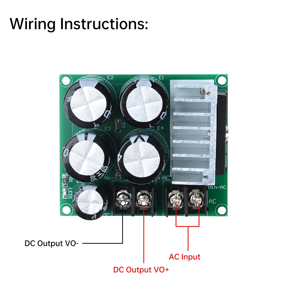 وحدة طاقة واحدة لوحة مرشح المعدل لوحة الطاقة غير المنظمة مكبر للصوت الحد الأقصى لتيار 10A لكل لوحة الطاقة دروبشيب #5