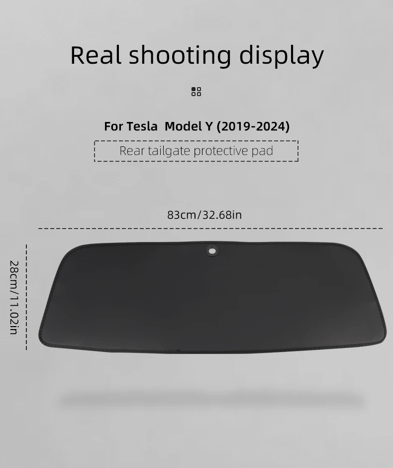 Für Tesla Model Y Juniper Model 3 Highland Kofferraum-Schutzmatte Heckklappen-Leder-Schutzauflage Anti-Verschmutzungs-Schutzmatte – Detail 7