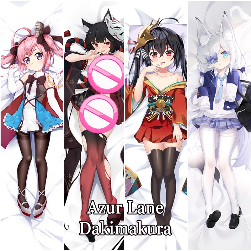 

Azur Lane Pillow Case Saratoga IJN Yamashiro IJN Shigure IJN Kasumi Cosplay Dakimakura Hugging Body Pillow Cover Otaku Gifts