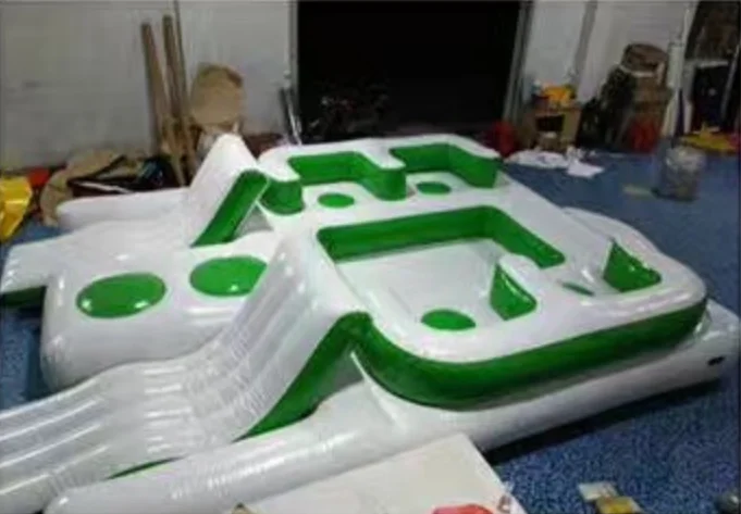 

Floating Waterproof Inflatable Water Sofa/ Bed Island Floating Couch for Poolpromote sales