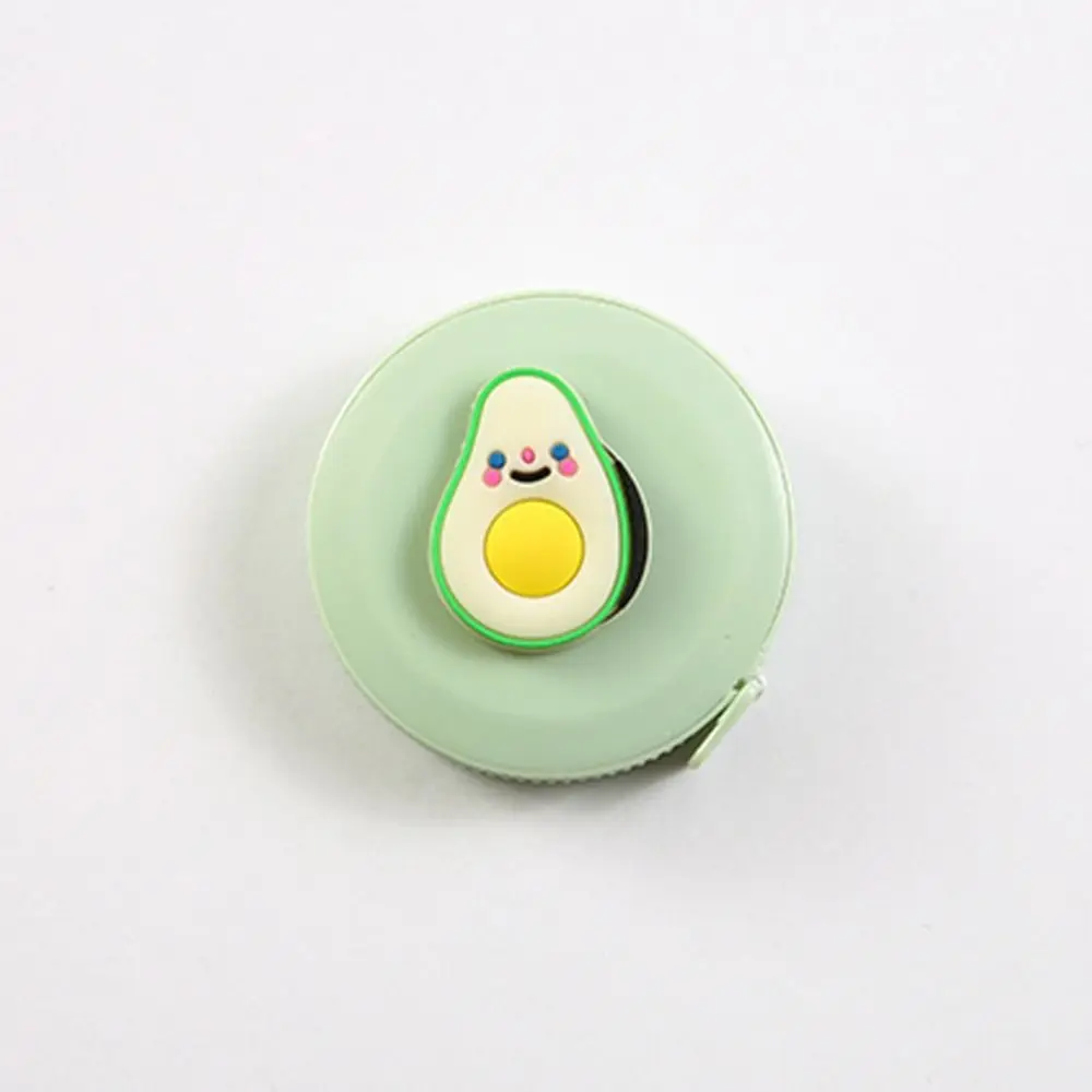 Portátil mini fita métrica dos desenhos animados bonito ferramentas de costura acessórios fita régua casa criatividade régua de medição