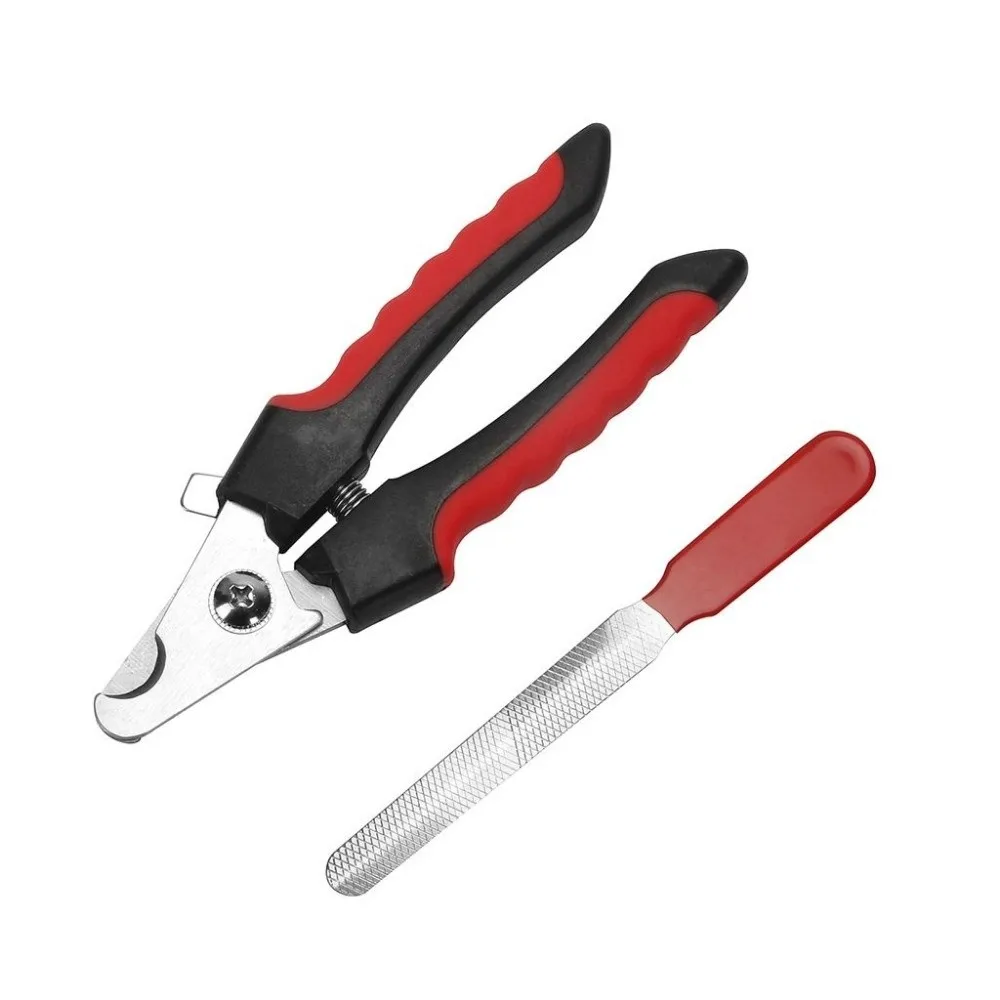 

Easy to Use Stainless Steel Safe Nail Clippers Pet Nail Cleaning Cat Grooming Dog Supplies
