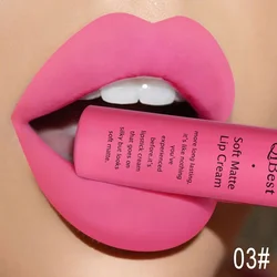 16 Colors Sexy Red Velvet Liquid Lipstick Matte Nude Brown Black Waterproof Long Lasting Non-Stick Cup Lip Gloss Makeup Cosmetic