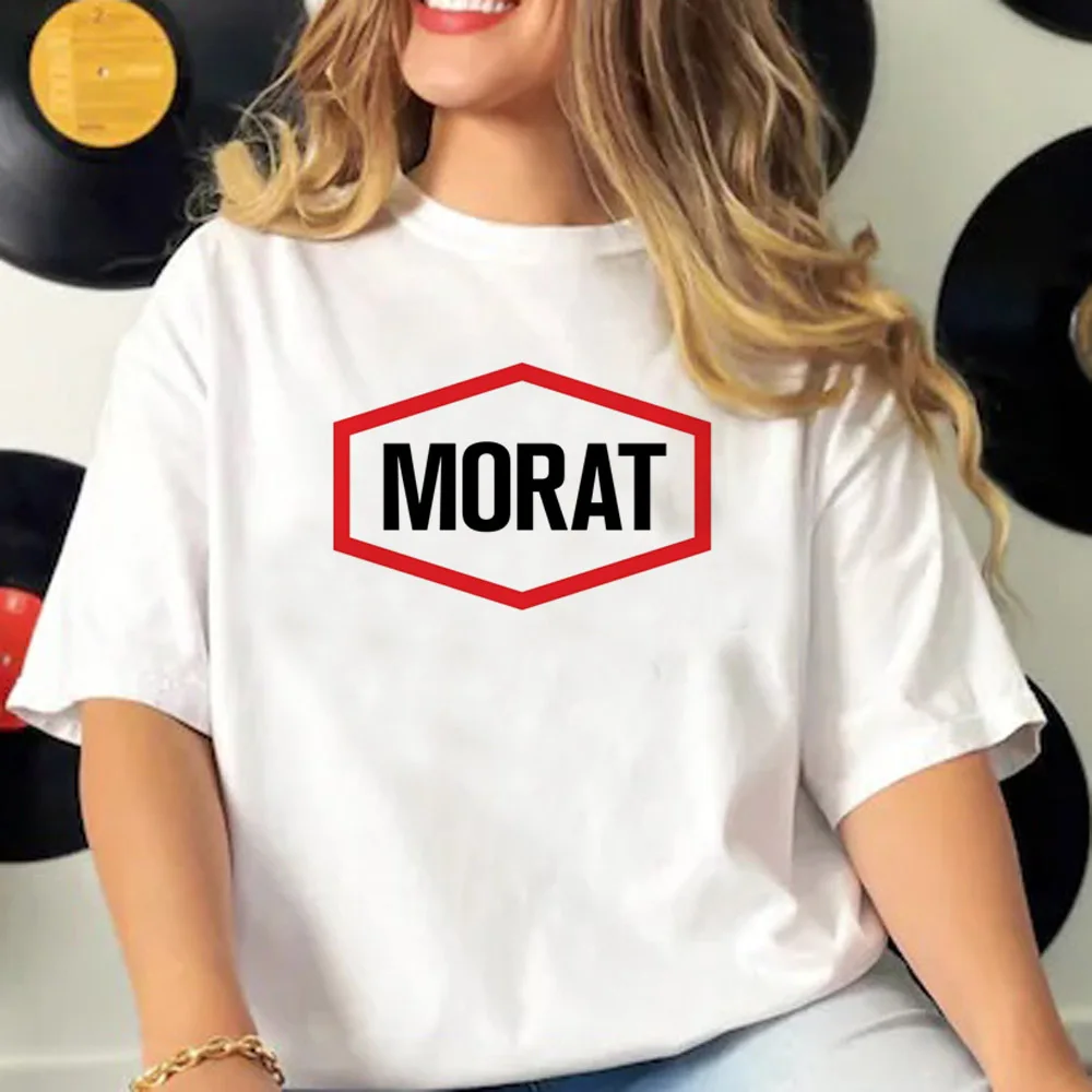 Morat top women soft fabric tshirt girl comic clothes