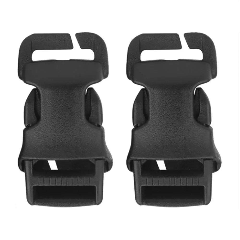 

2PC Tactical Quick Attach Buckles Modular Attachment Points for Outdoor Vests Side Opening Buckles for Sports Camping Backpacks