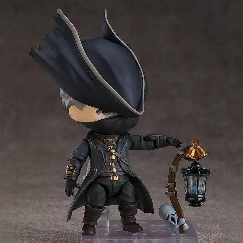 Q Version Nendoroid 1279 Bloodborne The Hunter Action Figure With Interchangeable Face Sculpts Box Packed Character Model Toys