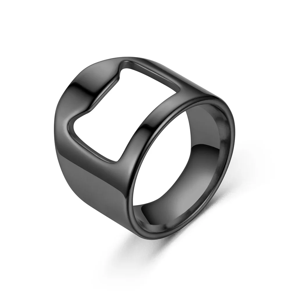 Flaschenöffner Ring Kreativität Korkenzieher Edelstahl Fingerring Bier Dosenöffner Gadgets Cool Bar Küchenzubehör Geschenke