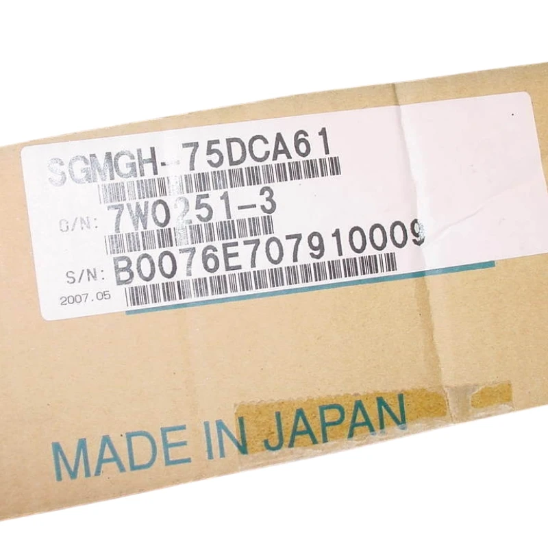 New In Box SGMGH-75DCA61 Yaskawa Servo Motor In Stock