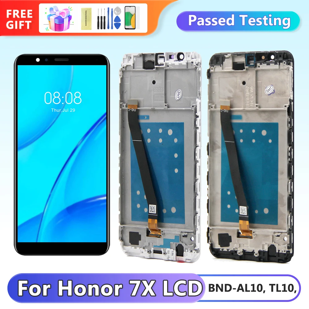مراجعة ونصائح لشراء شاشة LCD لجهاز HUAWEI Honor 7X بند (BND) بجودة عالية