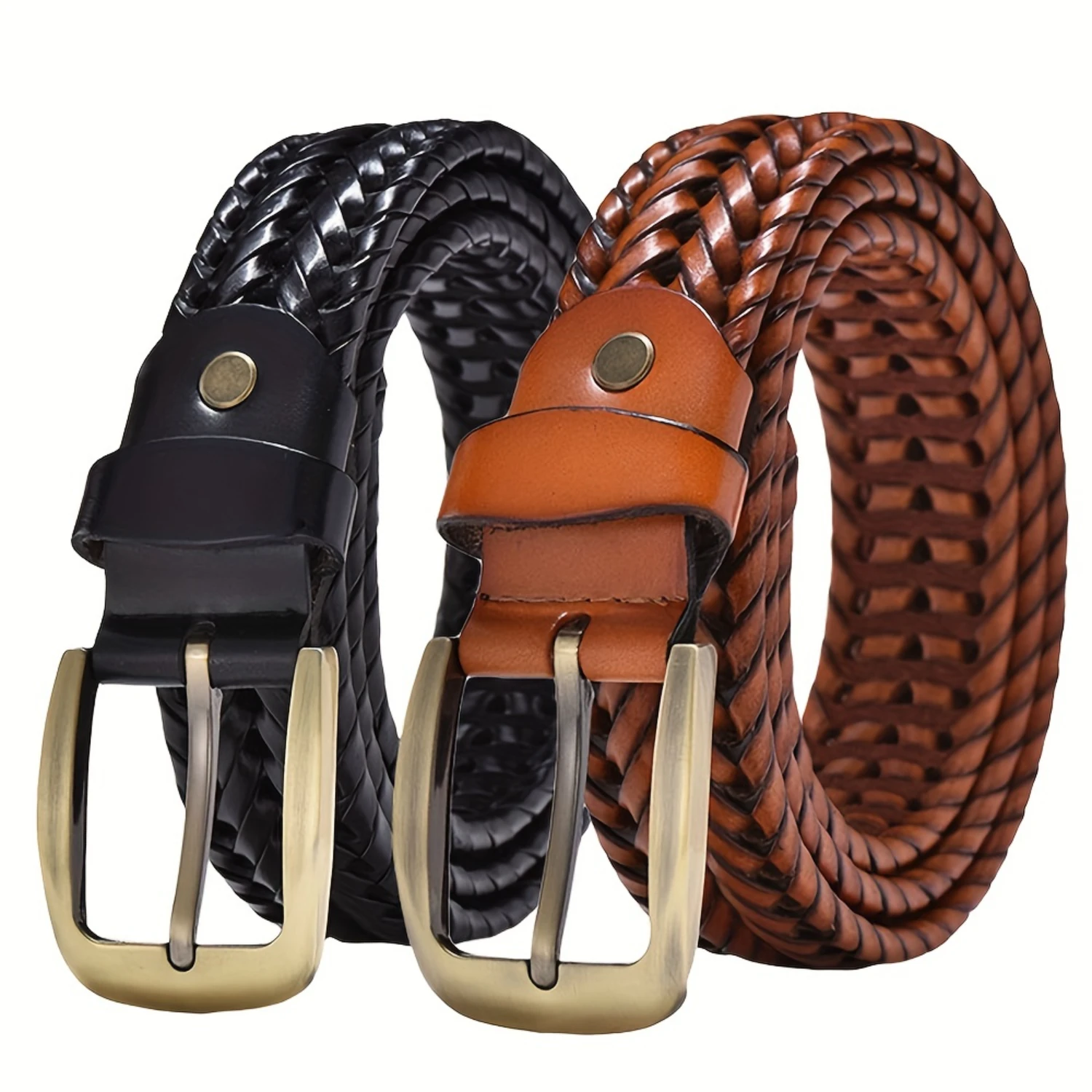 

Casual Braided Belt For Men, Decorative Accessories Suitable For Pants Jeans Clothing