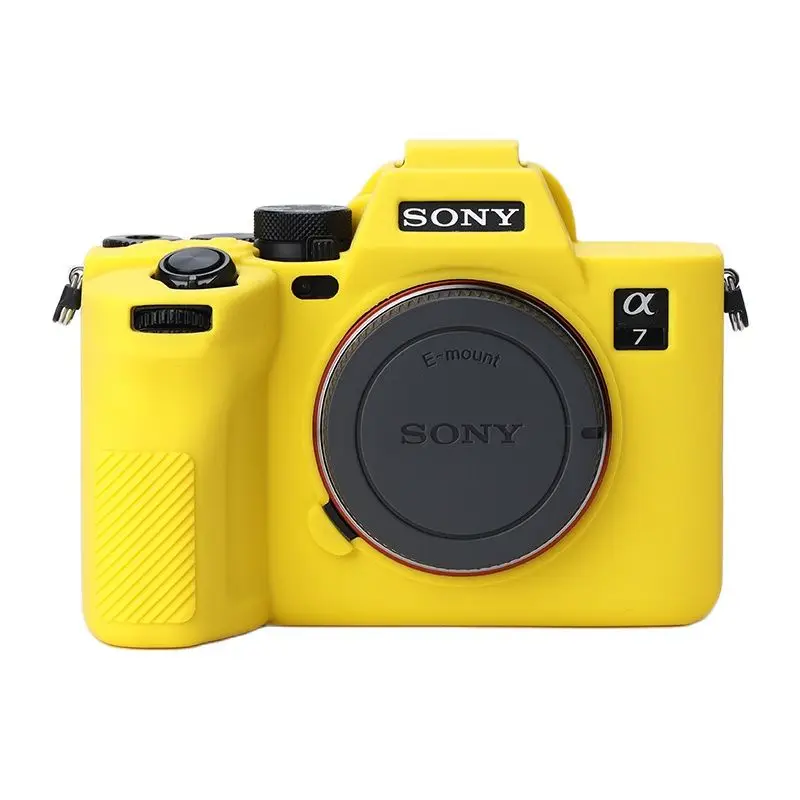 A74 Silicone Armor Skin Camera Case Body Cover Protector for Sony A7IV A7M4 Digital Camera