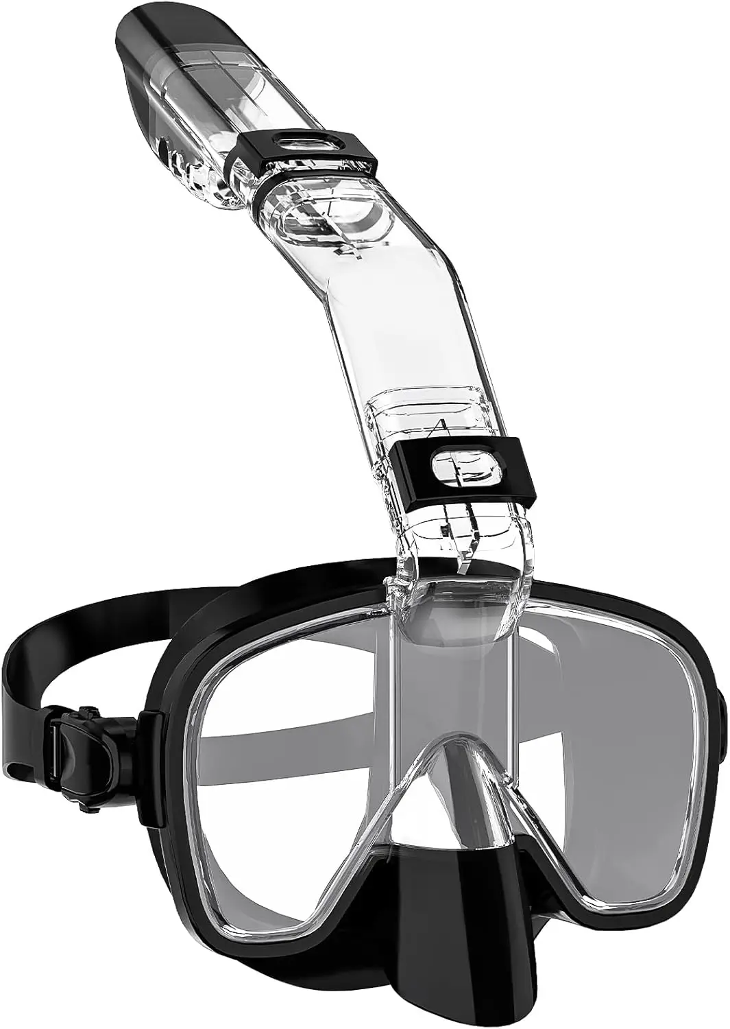 

Multifunctional Snorkel Swim Mask Anti-Fog Diving Masks Scuba Diving Respirator Masks 180 Degree Panoramic View Swimming Mask
