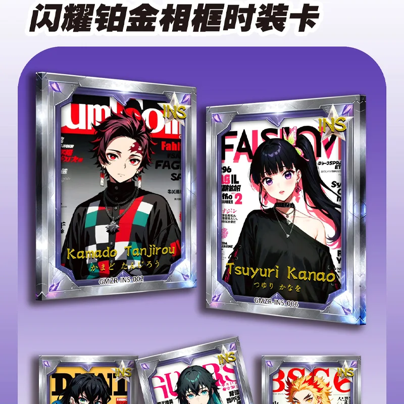Demon Slayer Card Booster Box TCG Game NR SSS Rare Cards Kimetsu Yaiba Table Playing Toys For Family Children Christma Gifts