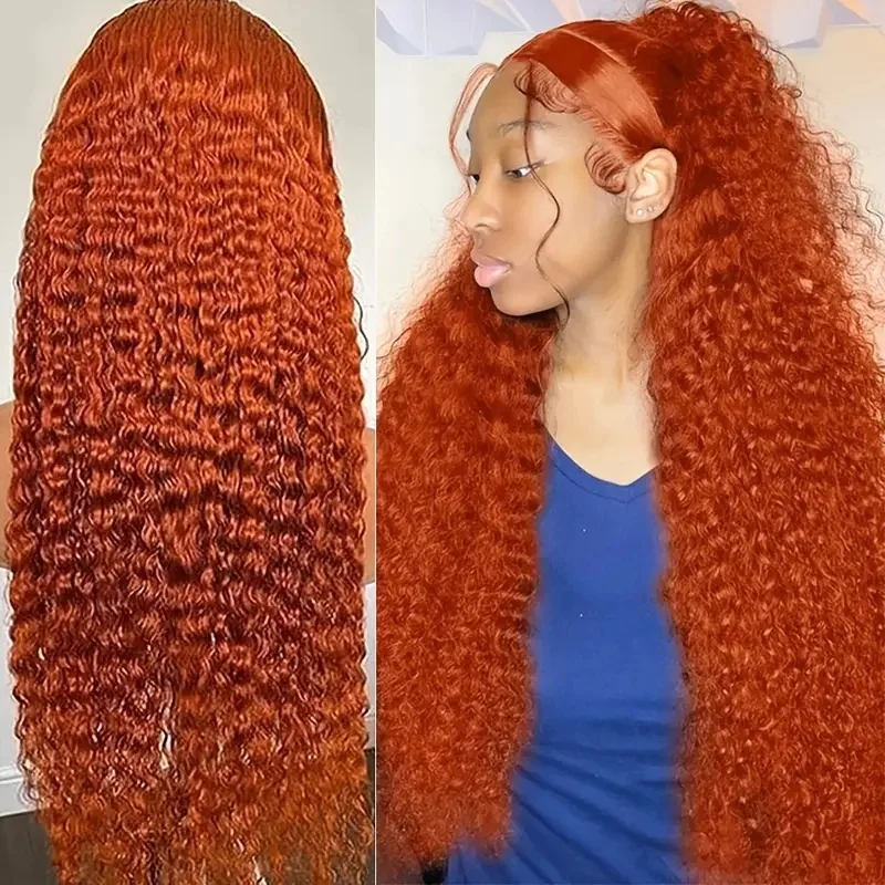 Pelucas de cabello humano con encaje Frontal 13x4, 200 de densidad, transparente, 13x6, prearrancado, 350 de onda profunda