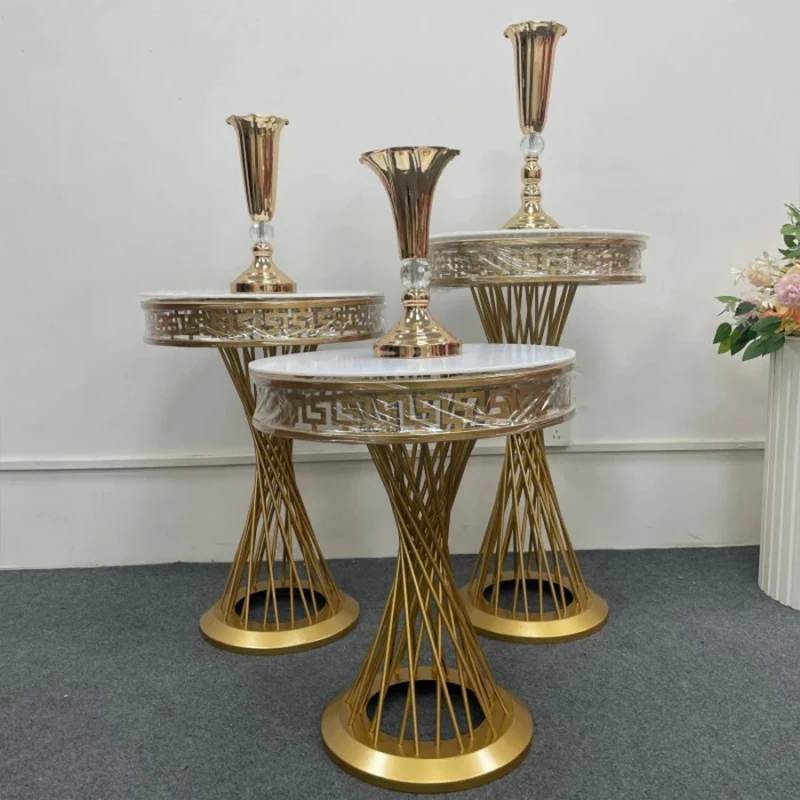 Party Golden F Stand Decorative Props For Event Decoration