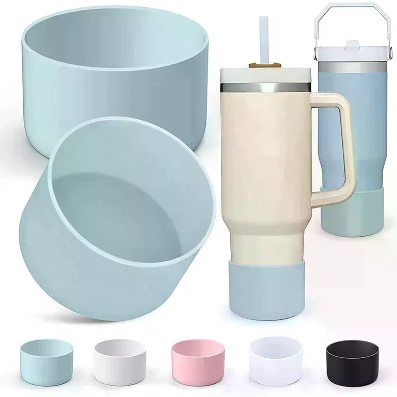 Cup Protective Sleeve Cushion For  Adventure 40oz Tumbler with Handle &  IceFlow 20oz 30oz Silicone