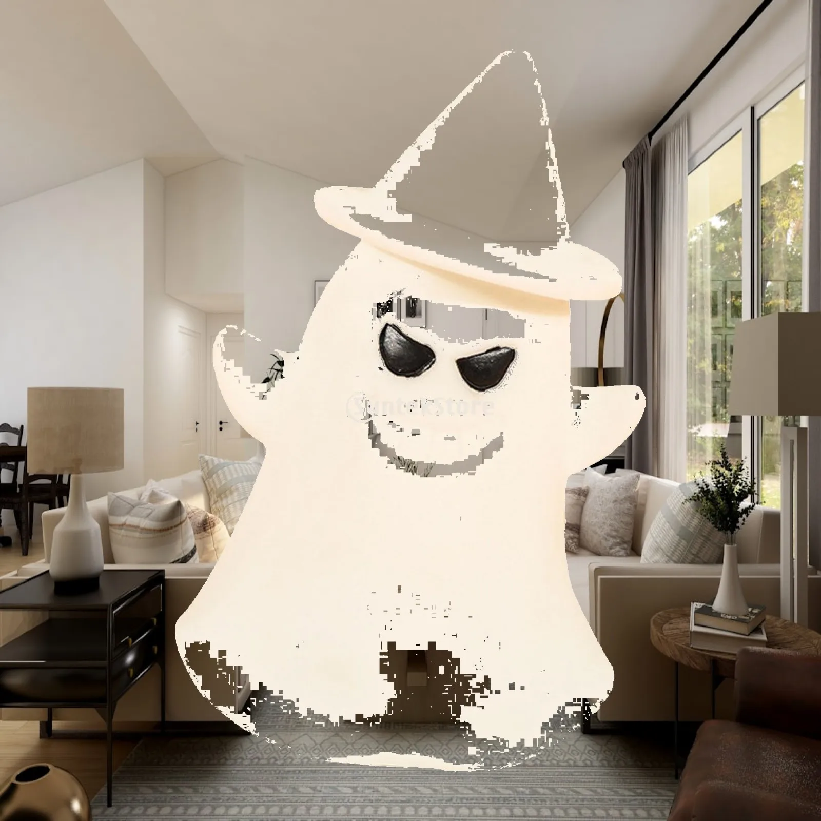 Halloween Ghost Night Light Atmosphere Decor Multifunctional Ideal Gift Home Decoration for Bar Home Tabletop Office Balcony