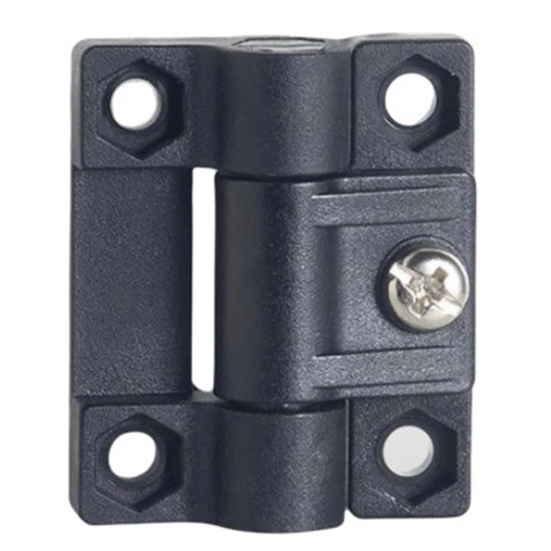 (.) PA Electric Cabinet Box Hinges Black Damping Hinges Industrial Equipment Metal Cabinet Door Hinges