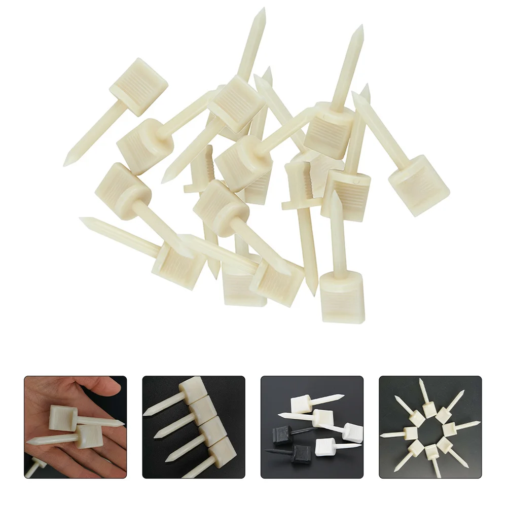 

20Pcs Nylon Target Pins Smooth Sharp Tips Archery Paper Fixing Tools for Target Face Fastening Outdoor Set