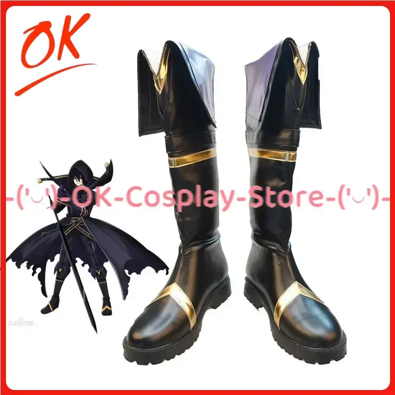 

[Customized] The Eminence in Shadow Cid Kageno Cosplay Shoes Anime Game Roleplay Prop Halloween Carnival Party PU Leather Boots