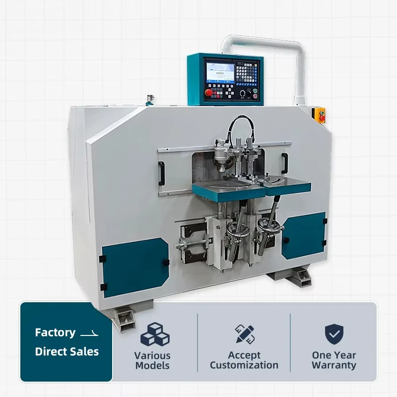 ZICAR Woodworking Double Side Tenoning Machine Automatic Tenoning Machine Wood Working Wood Automatic Tenon Making Machine