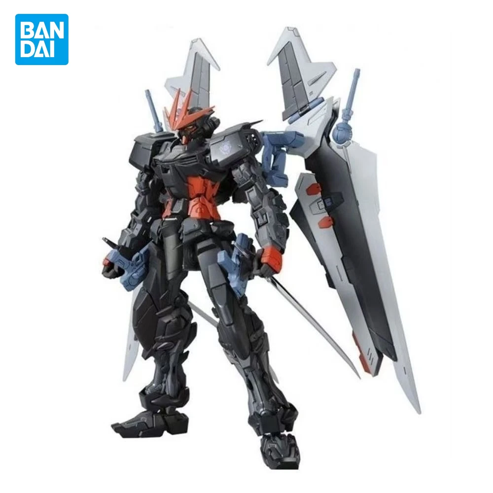 

In Stock Genuine Bandai Anime GUNDAM ASTRAY NOIR MBF-P0X MG 1/100 Assembly Action Figure Model Toys Collectible Ornaments Gifts