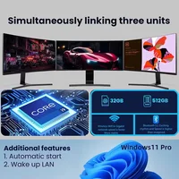 Mini PC Intel Core I9 10980HK Windows 11 Small Pocket Cmputer 16GB RAM 1/2TB SSD WIFI6 BT5.2 4K Desktop PC Gaming Computer 2