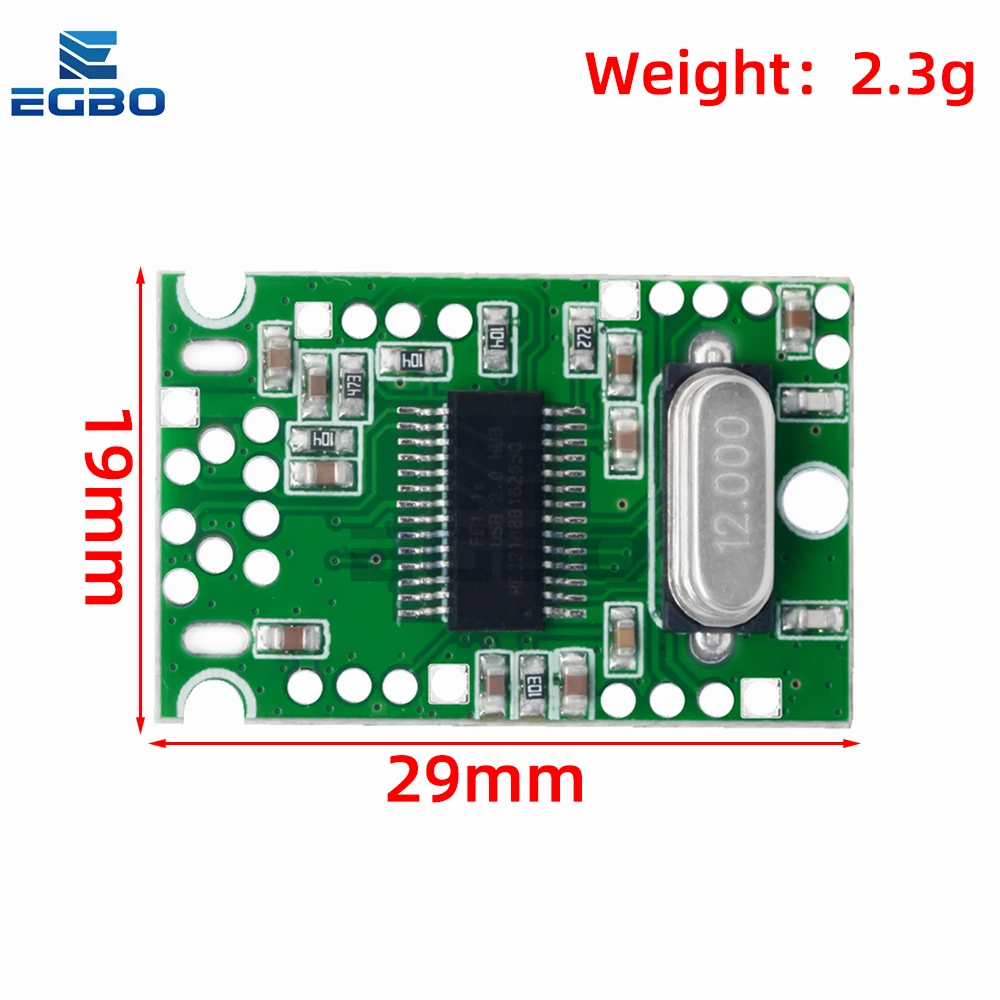 1~5PCS Industrial-grade USB 2.0 expansion module HUB 1 drag 4 interface adapter development board drive EGBO