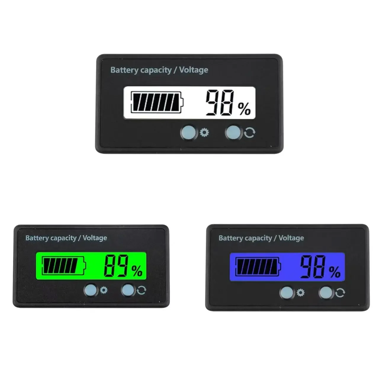 GY-6S 6-73V Lithium Ion Battery Universal Power Indicator Power Display Voltmeter Car Motorcycle Power Tester