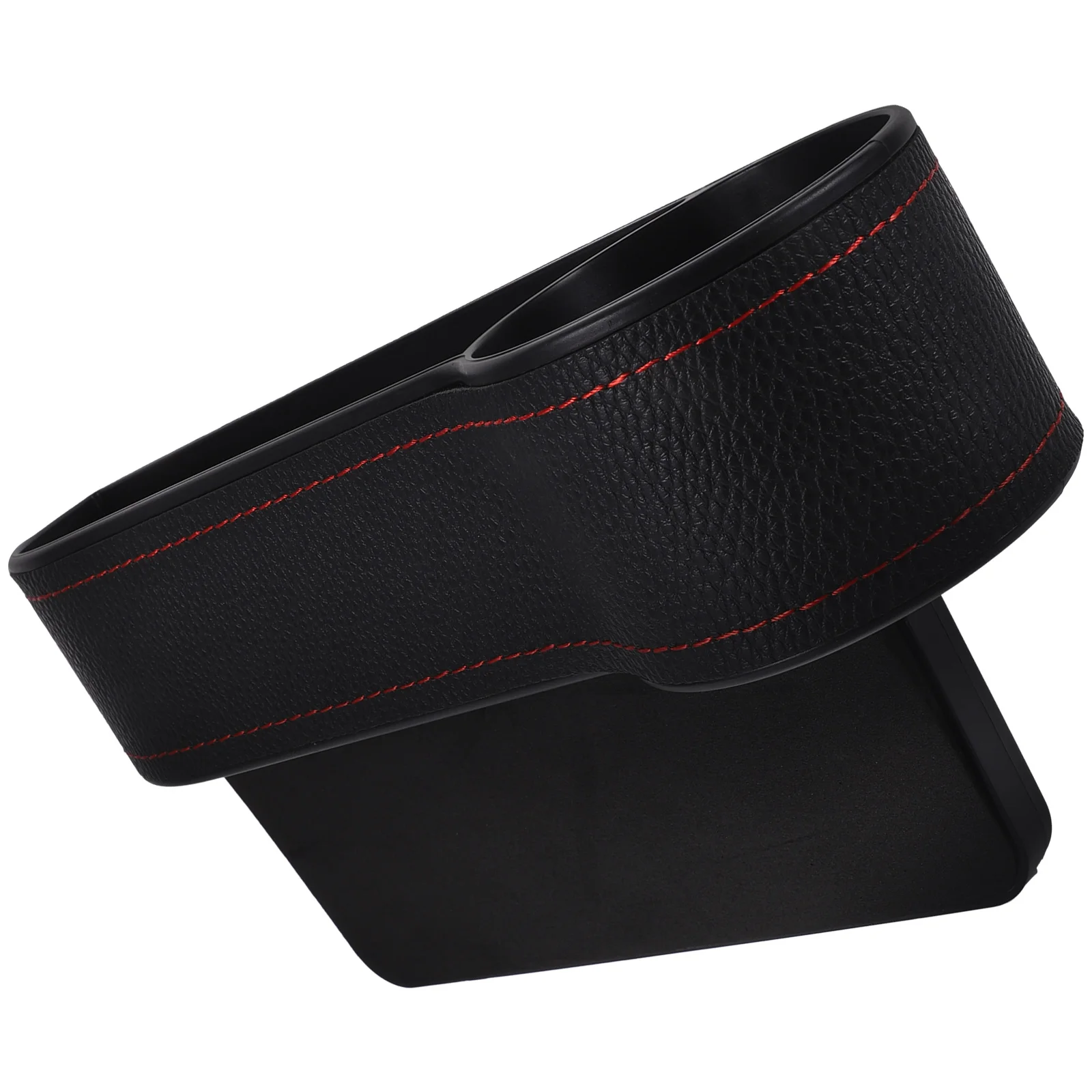 

Car Seat Gap Storage Box Abs Multifunctional Container For Phone Gps Wallet Parking Tickets Black
