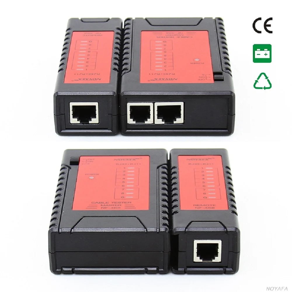NOYAFA NF-468 Cable Continuity Test Check RJ11 RJ45 Cable Quickly Detect Multifunctional Automatically Tests