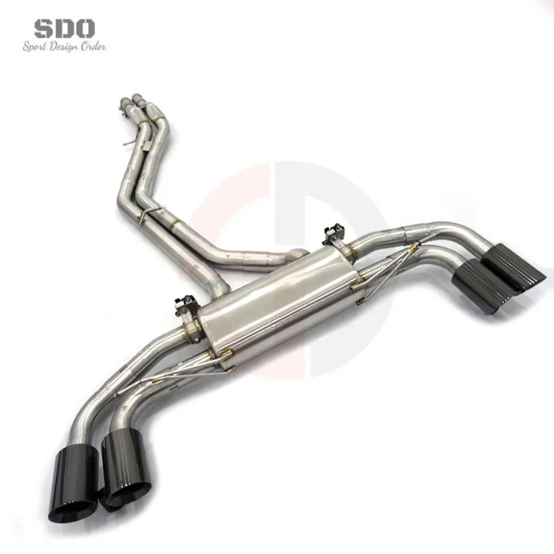 OEM Performance Stainless Steel 304 Catback for 2016-2024  SQ5 3.0T 8R/FT Valvetronic Exhaust System In-situ Installation
