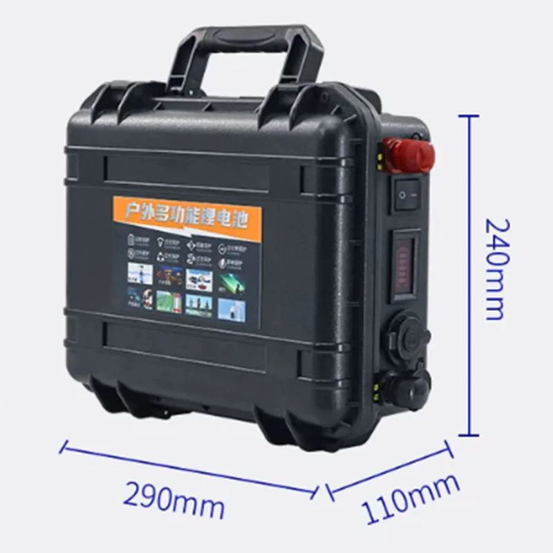 waterproof 12v 80Ah 60Ah 150Ah lithium  12v 200ah liion for Trolling Motor Fishing Inflatable Boat camping EV power supply