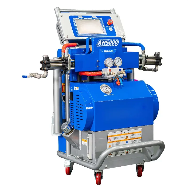 AH5000 High Pressure Polyurea Spraying Equipment Polyurethane Foaming Machine High Power Hydraulic Drive For Industrial Coating