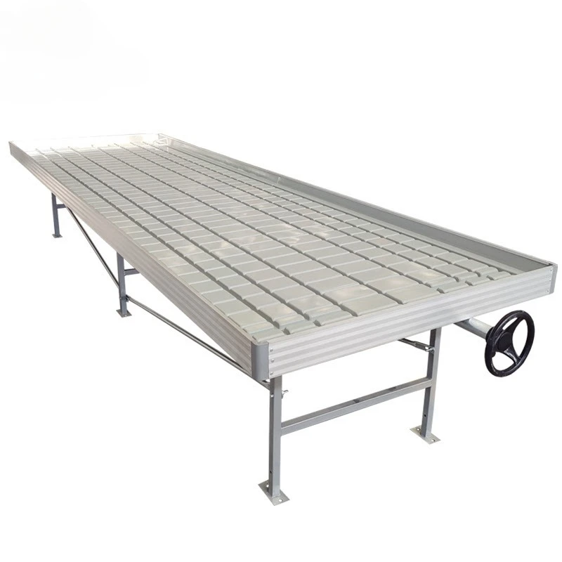 Mobile ABS Tidal Panel Seedbed Seedling Planting Equipment Manufacturer Left and Right Mobile Tidal Irrigation Seedbed