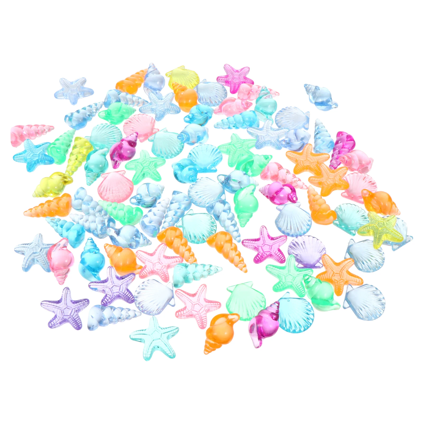 

Acrylic Marine Life Decorations DIY Materials Children H made Conch Craft Supplies Jewelry Kits Ocean Animal